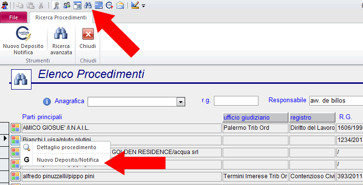 Notifica mezzo PEC