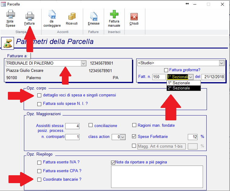 fattura elettronica PrincipePCT