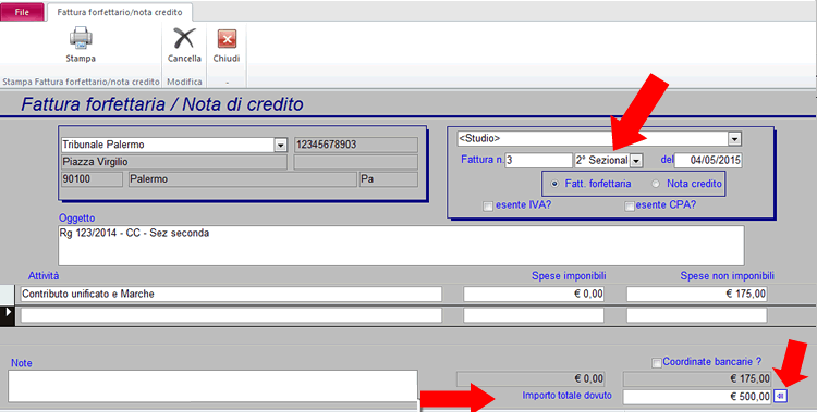 fattura elettronica PrincipePCT