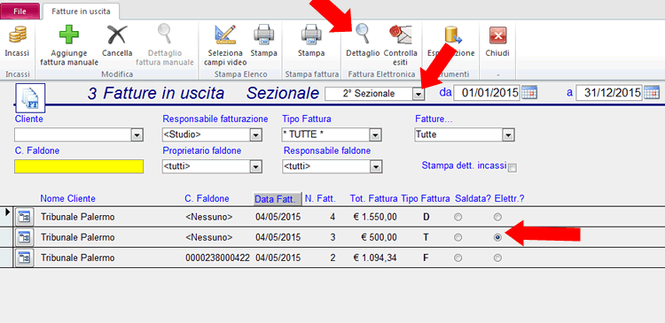 fattura elettronica PrincipePCT