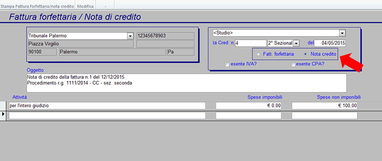 fattura elettronica PrincipePCT