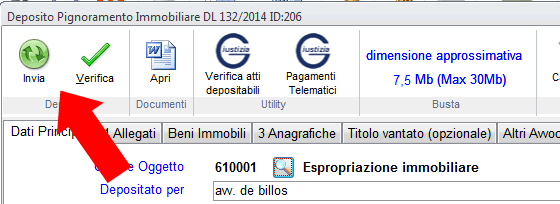 iscrizione al ruolo pignoramento immobiliare